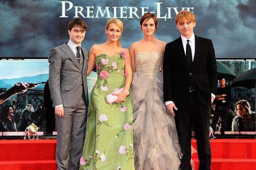 Daniel Radcliffe Emma Watson Rupert Grint 2012