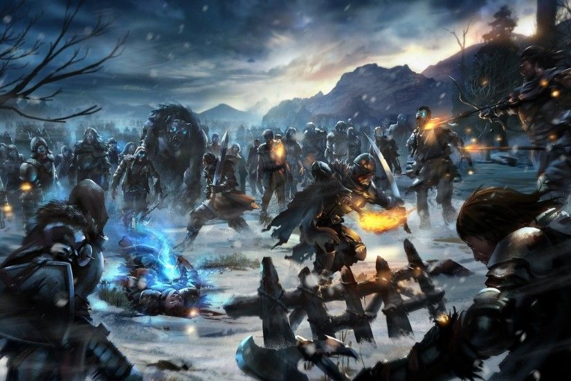 Game Of Thrones, White Walkers, Video Games, Fantasy Art, Warrior Wallpapers  HD / Desktop and Mobile Backgrounds