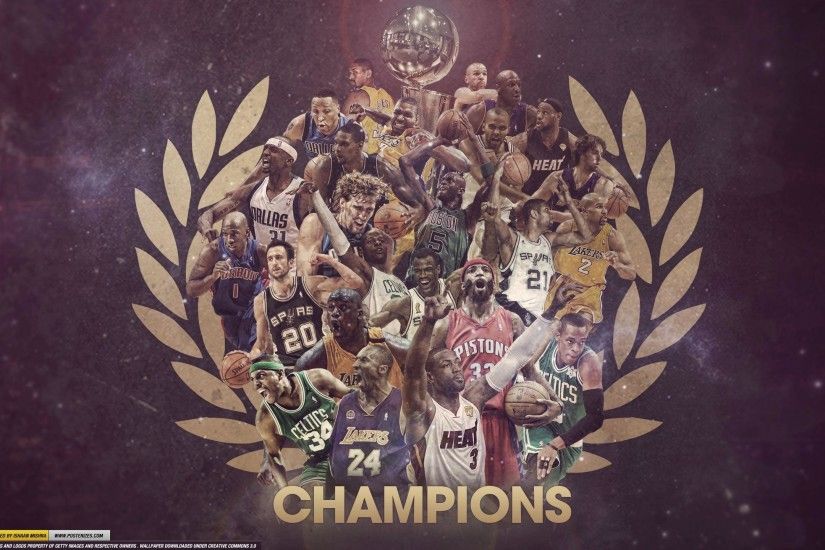 NBA Champions 1999-2012 (WALLPAPER) | SLAMonline