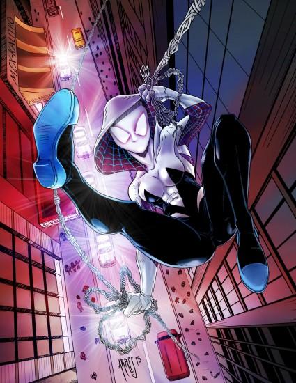 Spider-Woman Gwen Stacy Spider-Verse by Ratatman