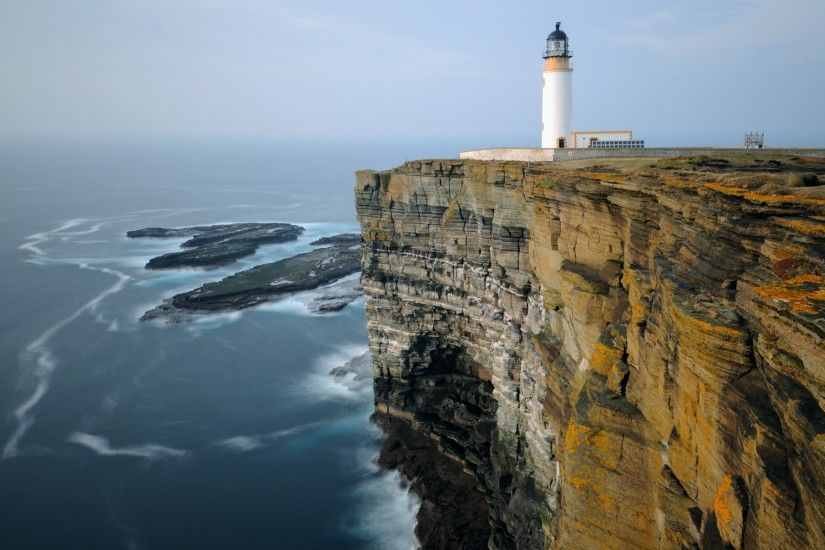 Daily Wallpaper: Noup Head Lighthouse, Scotland | I Like To Waste My Time