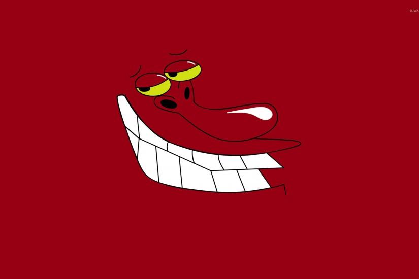 Red Guy - Cow and Chicken wallpaper 1920x1200 jpg
