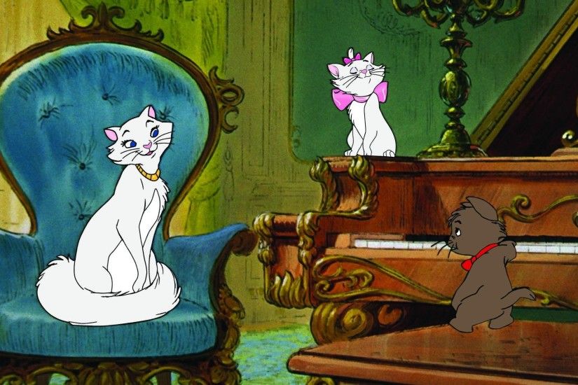 THE ARISTOCATS animation cartoon cat cats family disney kitten .