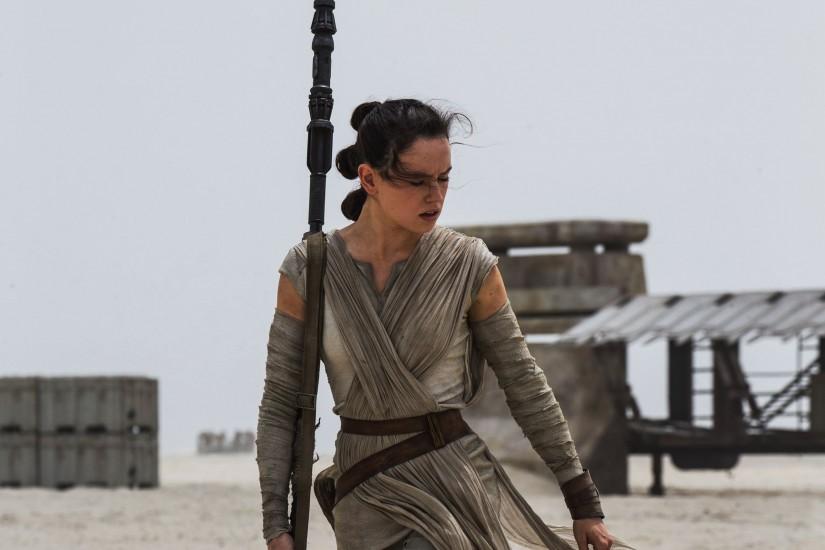 Rey from Star Wars 7: The Force Awakens 2560x1920 wallpaper