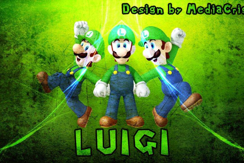 Luigi Wallpaper by MediaCriggz on deviantART