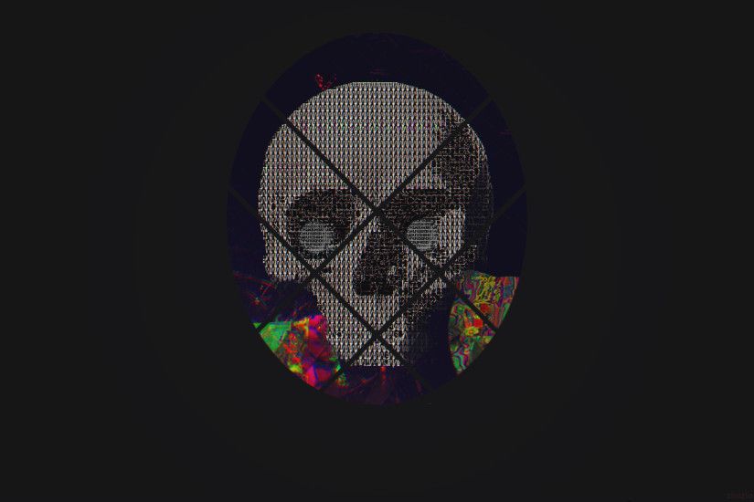 Skull Abstract Art 4k