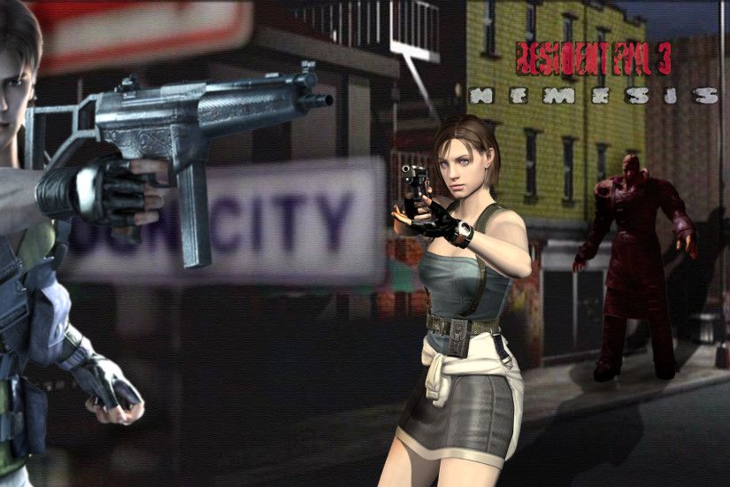 ... Resident Evil 3: Nemesis - Fanart - Background ...