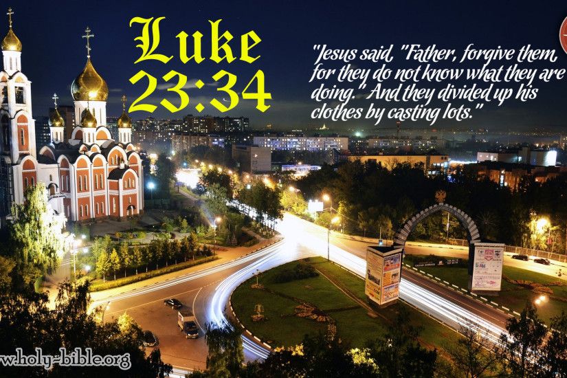 Bible Verse of the day – Luke 23:34