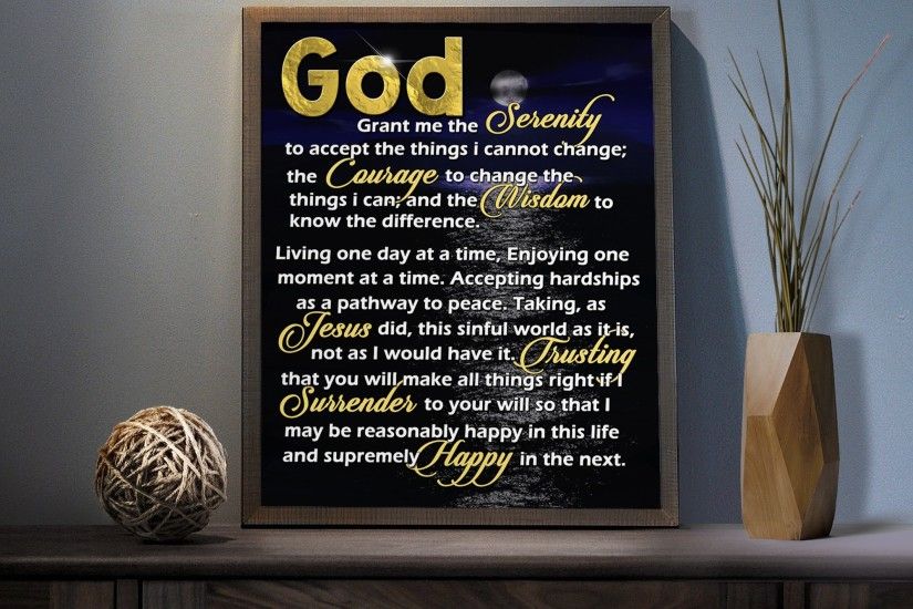 JamrockDesign - Complete Serenity Prayer, 11x14 Size, Full Version Serenity  Prayer, Inspirational Art, Motivational Art, INSTANT DOWNLOAD, Wall art,  Print