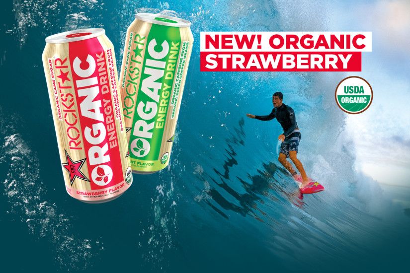 Rockstar Organic Strawberry