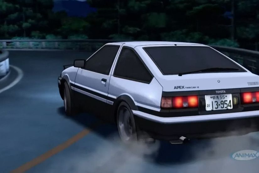 Обои initial d 4к