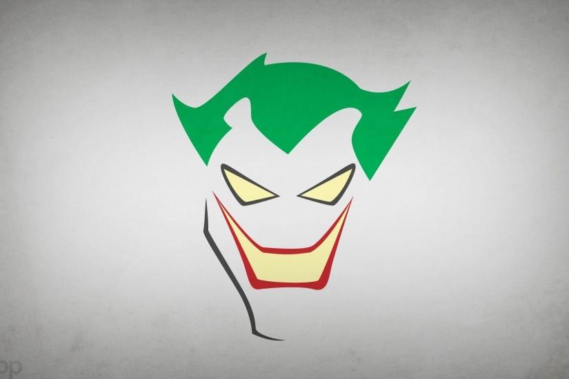 Minimalism Simple Background DC Comics The Joker Villians Wallpaper ...