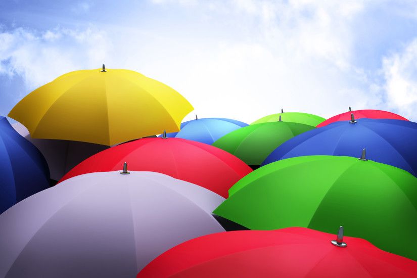 Colorful Umbrellas HD Wallpapers