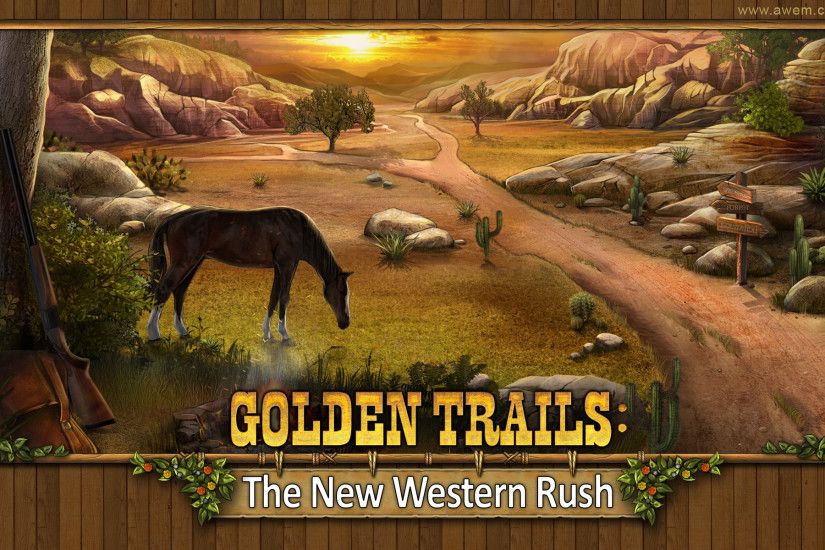 Trails Golden Western Images : Full HD desktop wallpaper : Wallinda