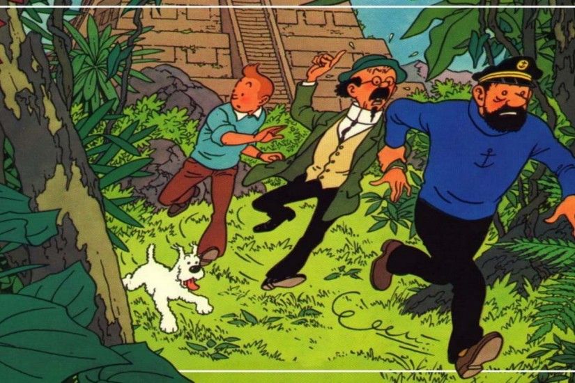 the adventures of tintin for large desktop