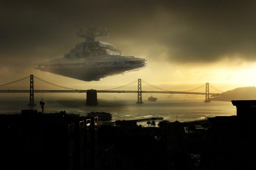 Star Wars, Star Destroyer, San Francisco Wallpaper HD