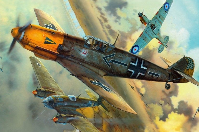 Messerschmitt, Messerschmitt Bf 109, Luftwaffe, Aircraft, Military .