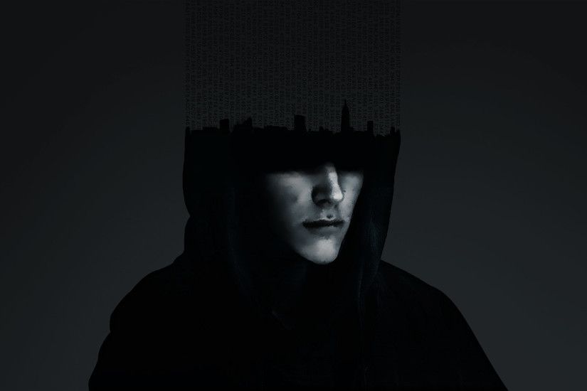 ... Spoilers] I photoshopped myself into a Mr. Robot wallpaper .