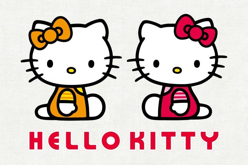 ... Hello Kitty Wallpaper - with her twin sister Mimmy