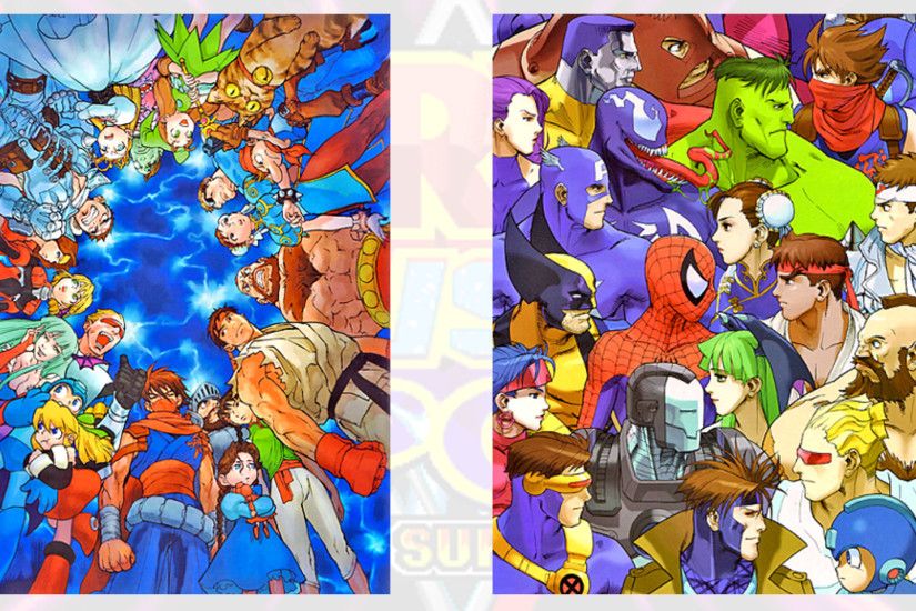 ... Reconstructed Marvel vs. Capcom: Clash of Super Heroes - Fanart -  Background ...