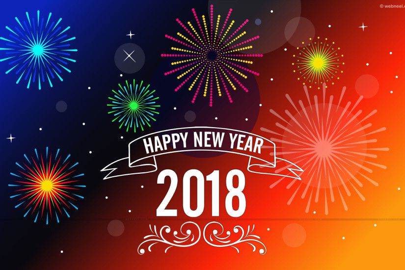 2018 Wallpaper, Happy New Year 2018, Happy New Year Wallpapers, Hd New Years  Wallpapers, New Year, Santa Wallpapers HD / Desktop and Mobile Backgrounds