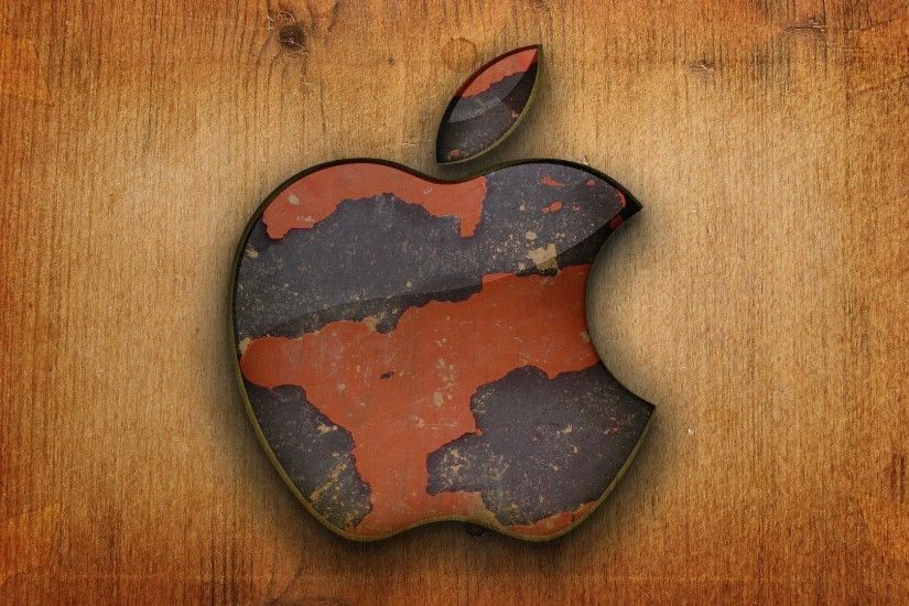 Apple Wood Wallpaper HD.
