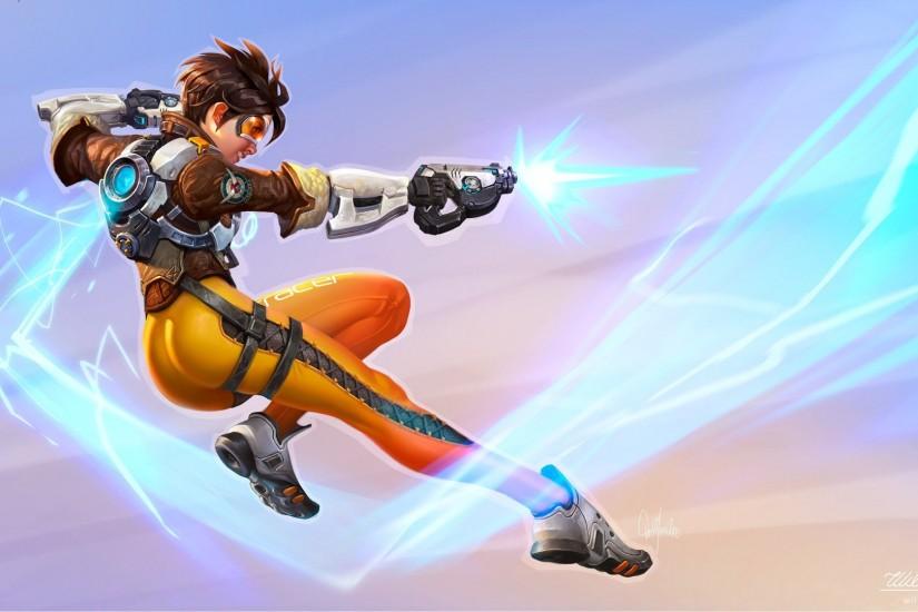 free tracer overwatch wallpaper 1920x1080