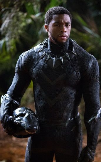 Chadwick Boseman as T'Challa / Black Panther. I know the CGI sheen put on  over the suit is necessary to portray the vibranium steel but the suit by  itself ...