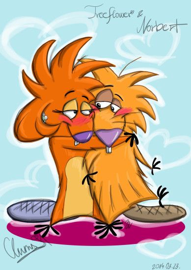 ... Angry Beavers - Norbert and girlfriend by Cluny91