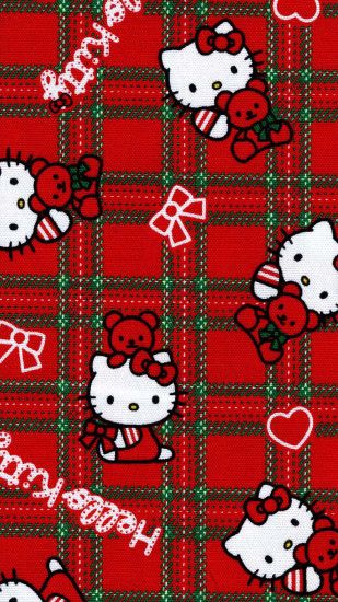 Hello Kitty Backgrounds, Hello Kitty Wallpaper, Phone Backgrounds, Iphone  Wallpapers, Hello Kitty Christmas, Hello Kitty Pictures, Red Background, ...