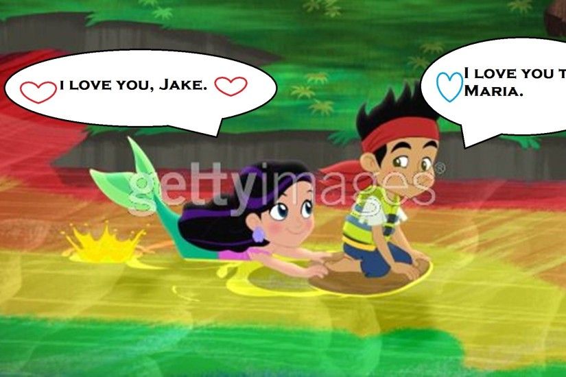 Jake x Marina the Mermaid images Jake and the Neverland Pirates HD wallpaper  and background photos