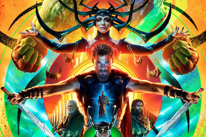 Movie - Thor: Ragnarok Cate Blanchett Chris Hemsworth Thor Loki Wallpaper