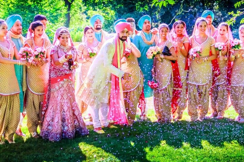 Punjabi Couple Wedding Moment