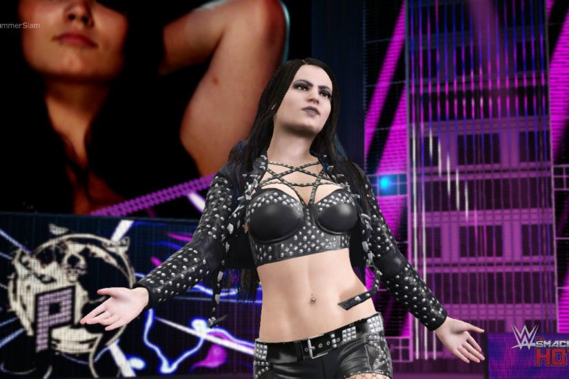 ... WWE2K17-Paige