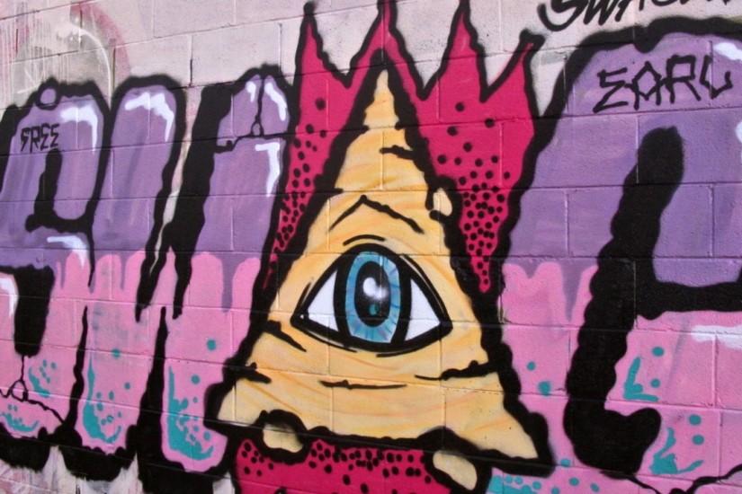Graffiti Hiphop Eater Illuminati Wallpaper Wallpapers