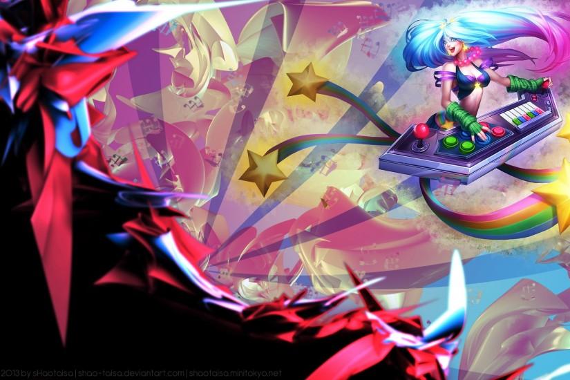 Arcade Sona by sHao-taisa HD Wallpaper Fan Art Artwork League of Legends lol