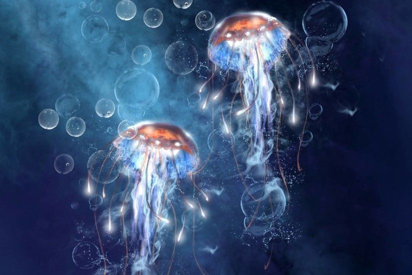 Jellyfish high definition photo