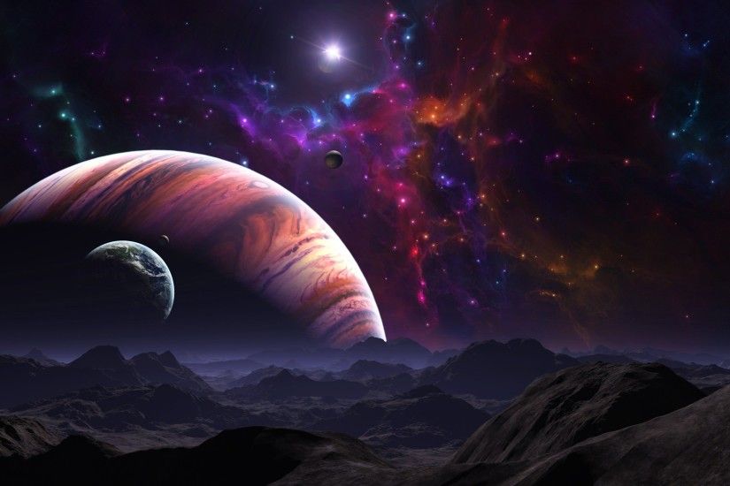 Beautiful Outer Space Background