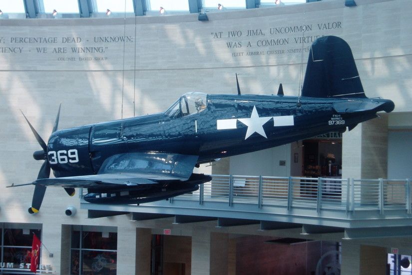 File:F4U Corsair on display at the National Museum of the Marine Corps.JPG