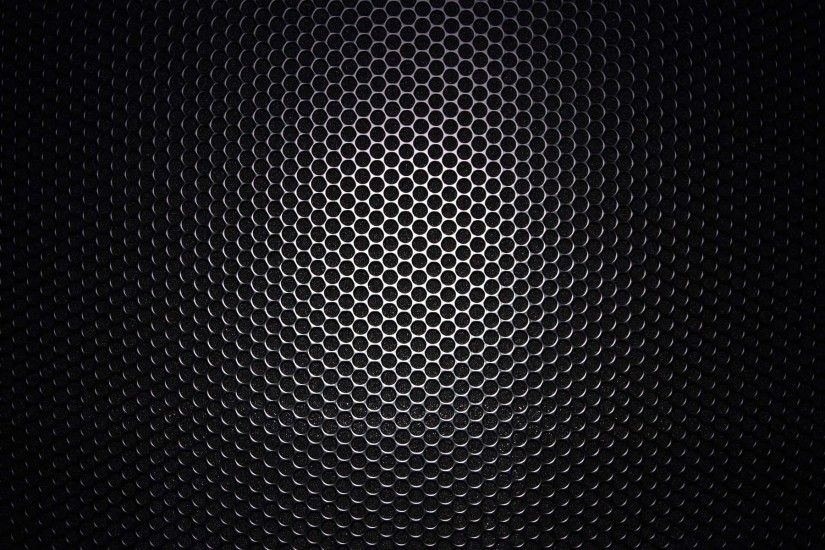 Black honeycomb pattern desktop PC and Mac wallpaper