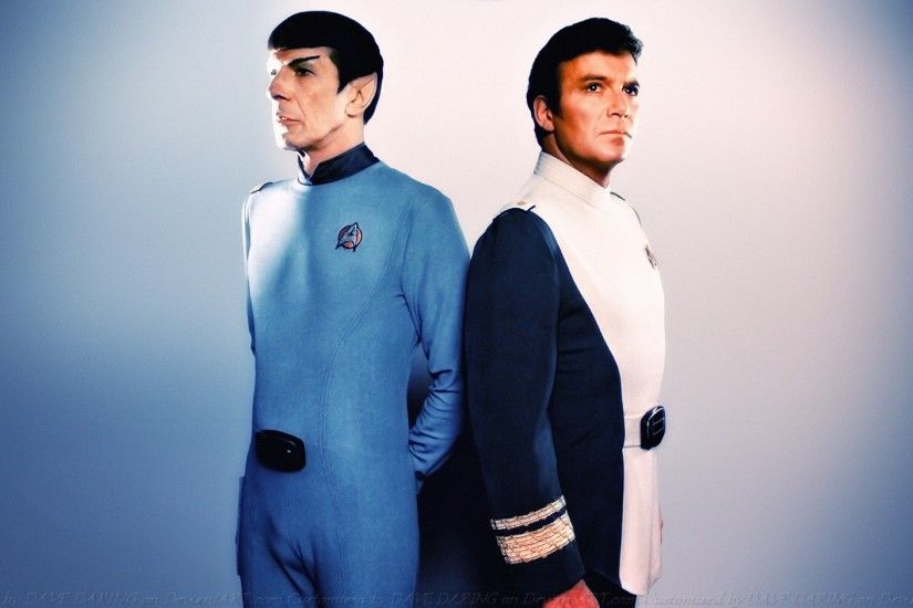 ... Spock and Kirk III by Dave-Daring