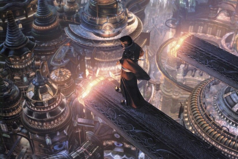 Final Fantasy City Series Wallpaper