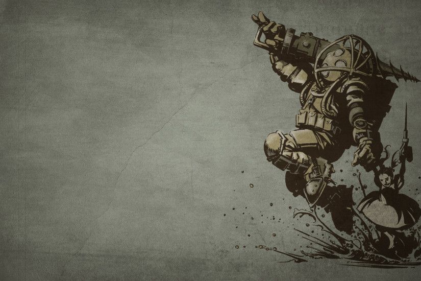 Video Game - Bioshock Big Daddy (BioShock) Wallpaper