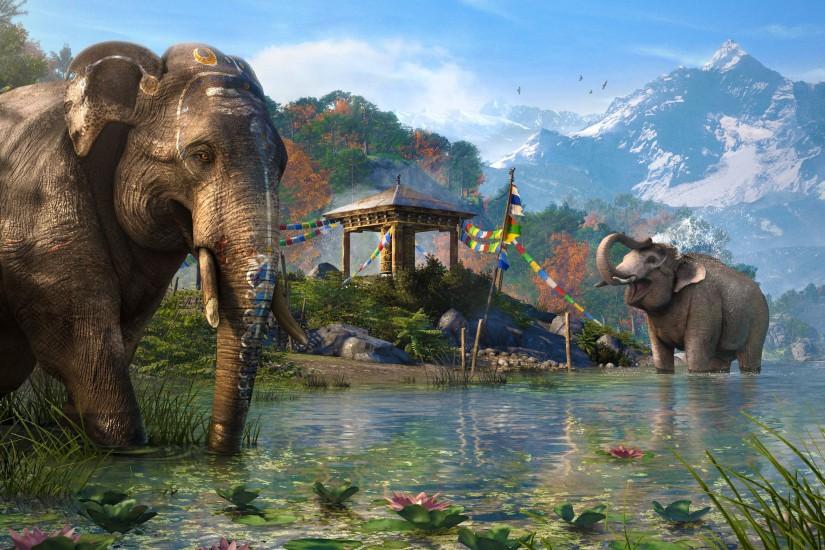 Far Cry 4 Elephants