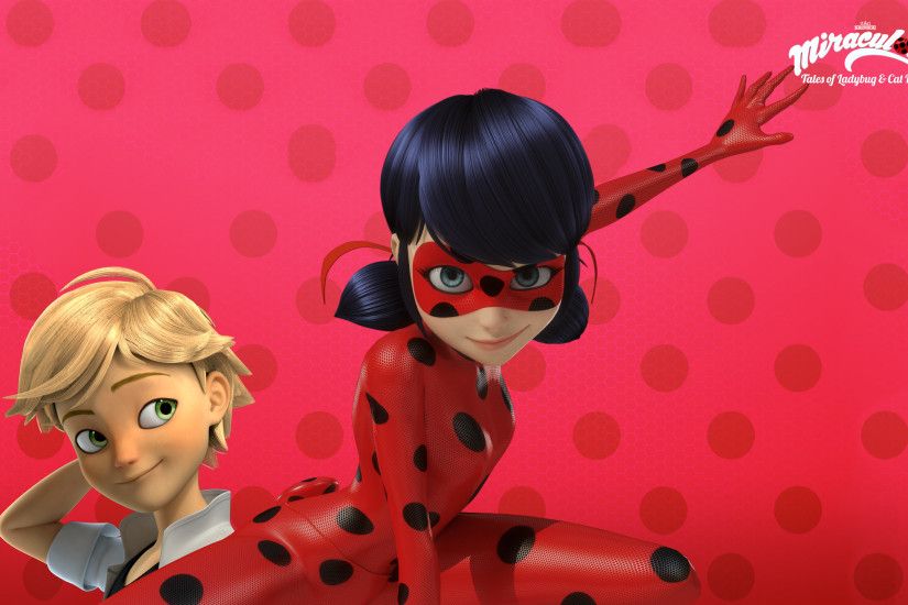 Miraculous Ladybug HD wallpaper with Ladybug and Adrian