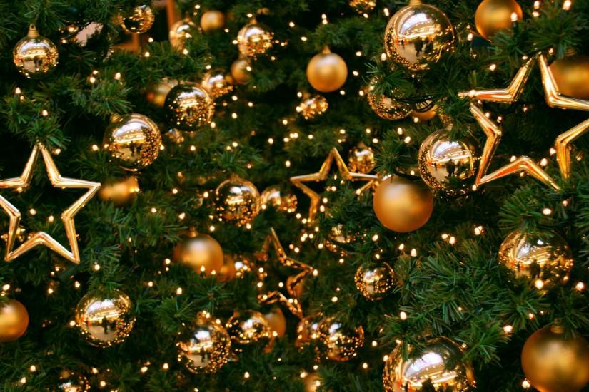 New Year Christmas Tree Balls Stars