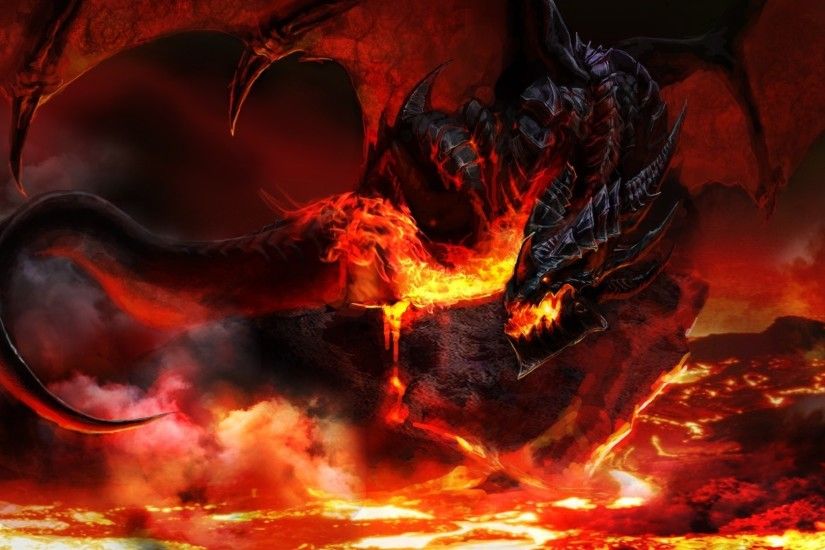 dragon, Fire, Dragon Wings, Wings, Fantasy Art, World Of Warcraft, Video  Games, Deathwing Wallpapers HD / Desktop and Mobile Backgrounds