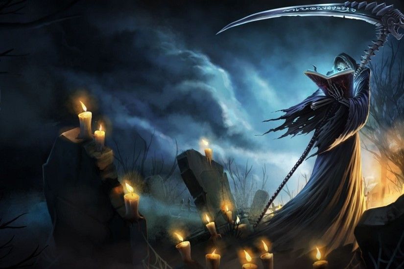 Dark - Grim Reaper Karthus (League Of Legends) Wallpaper