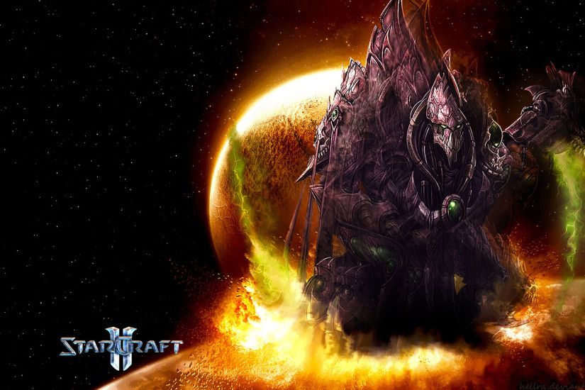 High Resolution Game Starcraft 2 Zerg Wallpapers HD 6 Full Size .