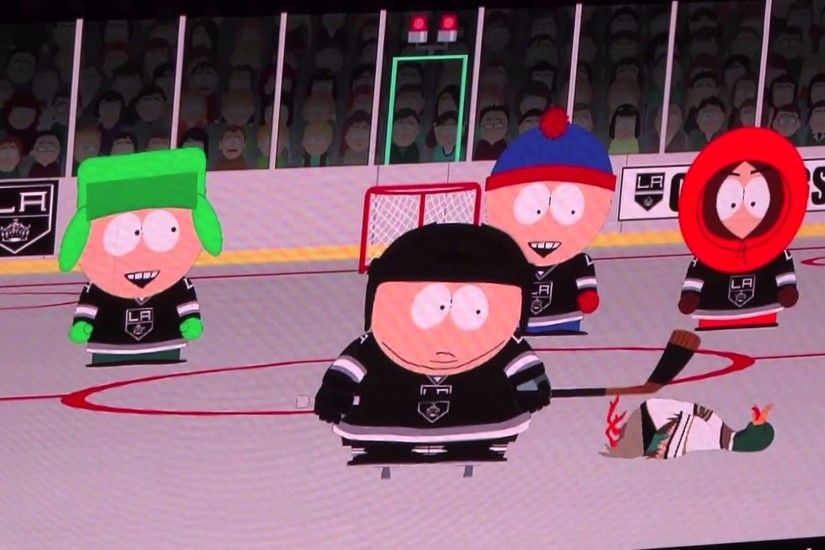 South Park Hockey Clip - Los Angeles Kings vs. Anheim Ducks 3/15/14 -  YouTube
